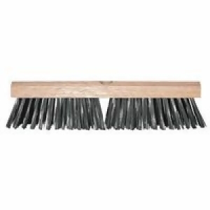 12 Carbon Steel Wire Deck Brush W/o H - All
