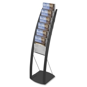 Deflect-o Contemporary Literature Floor Stand - All