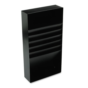 Five-compartment Desk Drawer Stationery Holder Steel 21 Dept Black - All