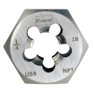 3/4 14Npt High Carbon Steel Hexagon Die - All