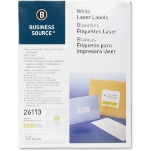 Business Source Mailing Laser Label - All