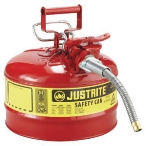 2 1/2 Gal Red Safety Canw/5/8 Dia Hose - All