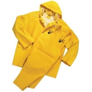 Anchor 35 Mil 3 Piece Rain Suit Pvc/Polyester 4X-Large - All