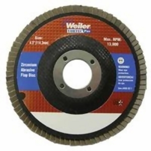 4-1/2 Vortec Abrasive Flap Disc 36Z 5/8 11A.h. - All
