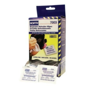 Respirator Refresher Wipe Pads 100/Box - All