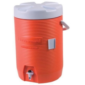 3Gal Orange Plastic Water Cooler 1683 - All