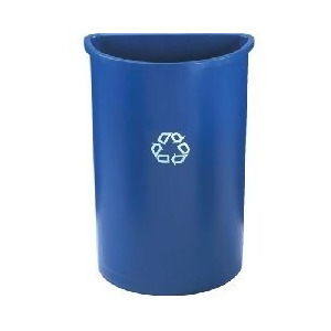 21 Gal Half-Round Contaier We Recycle - All