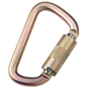 Steel Small Carabiner 3600Lb Ansi Gate Self C - All