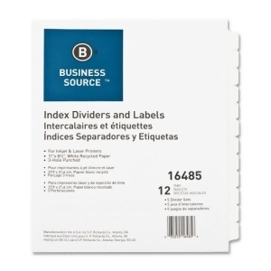Business Source Customize Index Divider - All