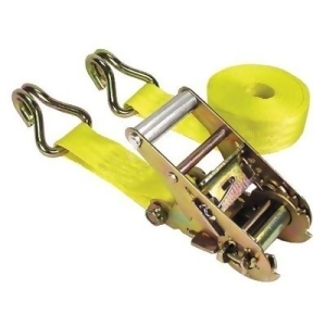Ratchet Tie Down 1 3/4 X 15' 5000 Lbs With Double J Hook Ends - All