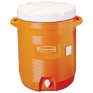 7 Gal Orange Plastic Water Cooler 1655 - All