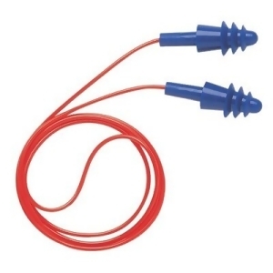 Airsoft Reusable Earplugs Red Poly Cord - All