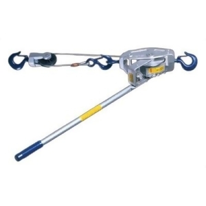 1-1/2 Ton Cable Winch-Hoist With Latch Hook Medium Frame - All