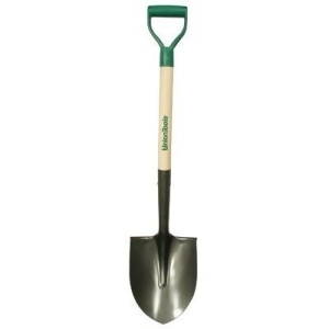 Round Point Shovel With D-Handle - All