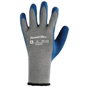 Powerflex Gloves 6 Gray/Blue - All