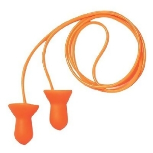 Quiet Reusable Foam Earplug With Orange - All