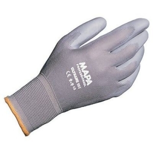 Size 8 Lg Ultrane 551Polyurethane Glove Gray - All