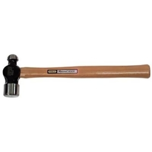 24 Oz Wood Handle Ball Pein Hammer - All