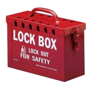 13 Lock Group Lock Box Red - All