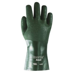 Snorkle Pvc Coated Gloves 10 Dark Green - All