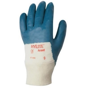 Hylite Palm Coated Gloves 8 Blue - All