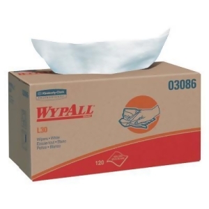 11 White Wypall L30 Economy Wiper 120/Box - All