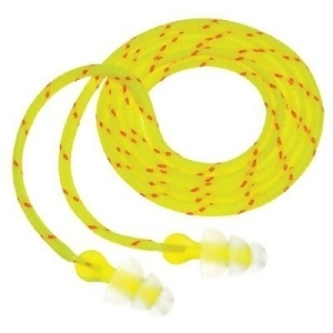 Tri-flange Cloth Corded Ear Plugs Nrr26 - All