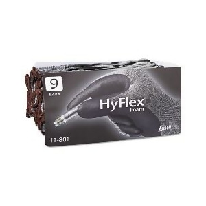 C-large Hyflex Foam Glv #9Black Nitrile 12Prs - All