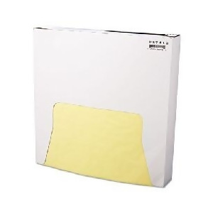 Grease-resistant Wrap/Liner 12 x 12 Yellow 1000/Pack - All