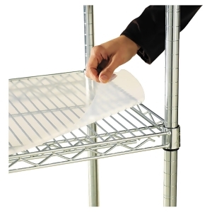 Shelf Liners For Wire Shelving Clear Plastic 36W X 24D 4/Pack - All
