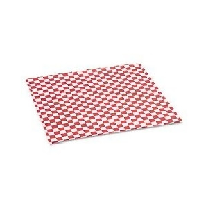 Grease-resistant Paper Wrap/Liners 12 x 12 Red Check 1000 Sheets/Bo - All
