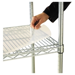 Shelf Liners For Wire Shelving Clear Plastic 36W X 18D 4/Pack - All