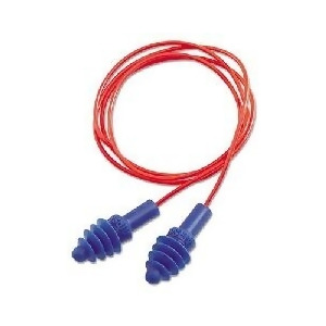 C-ear Plug Crd Reusable 4-Flng Blu 100 - All