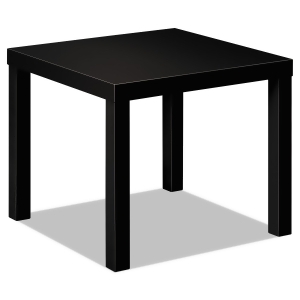 Laminate Occasional Table 24W X 24D X 20H Black - All