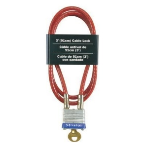 Master Lock 3Ft Cable - All