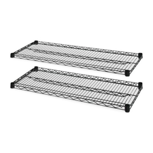 Lorell 4-Tier Wire Rack With Shelves - All