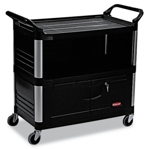 C-x-tra Equipment Cart 3 Sided Black - All