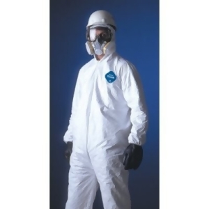 Dupont Tyvek Coverall Zip Ft Elas Wrist Ankle - All
