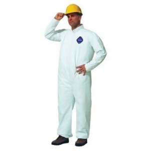 Dupont Tyvek Coverall Zip Ft Size Large - All