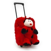 Kids Luggage Trolli With removal backpack - 23cm x 36.5cm x18cm, Red/Black Kids Luggage Trolli With removal backpack - 23cm x 36.5cm x18cm, Red/Black