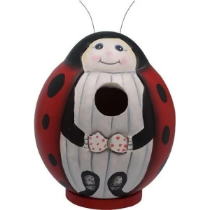 Songbird Essentials Ladybug Gord-O Birdhouse - All