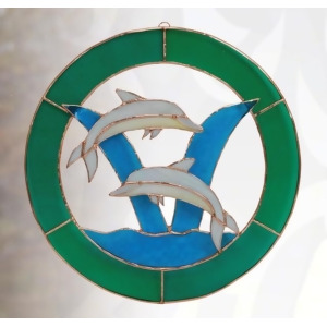 Gift Essentials Small Dolphin Circle Window Panel - All