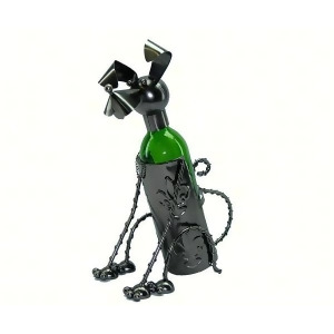 Three Star Sitting Dog Wine Bottle Holder - All
