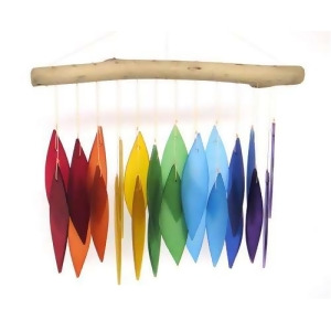Blue Handworks Rainbow Driftwood Windchime - All