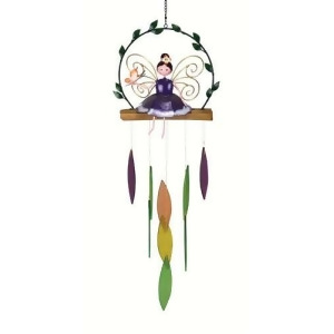Gift Essentials Purple Garden Fairy Chime - All