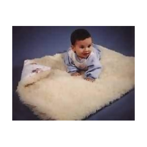 Snugglewool Blanket Throw Ivory Cotton Back 40X60 Inches - All