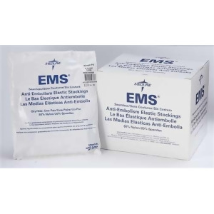 Medline Anti Embolism Stocking Thigh Large Long 6 Pairs/Box - All