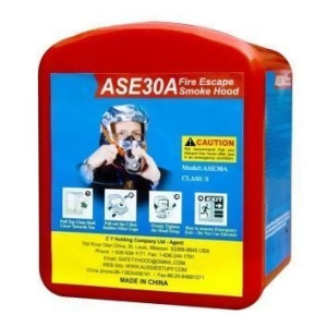 Safe Escape Smoke Hood Ase30a Hard Plastic Case - All