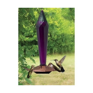 Songbird Essentials Hummingbird Feeder Faceted Amethyst - All