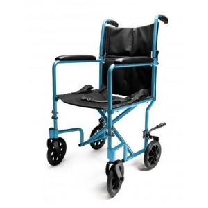 Everest Jennings Aluminum Transport Chair 17 Aqua 250 lb. Max - All